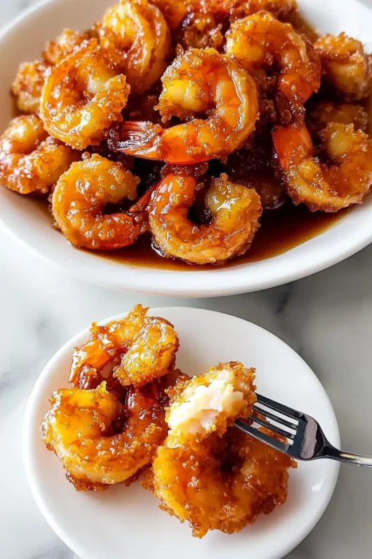 Hot Honey Fried Shrimp