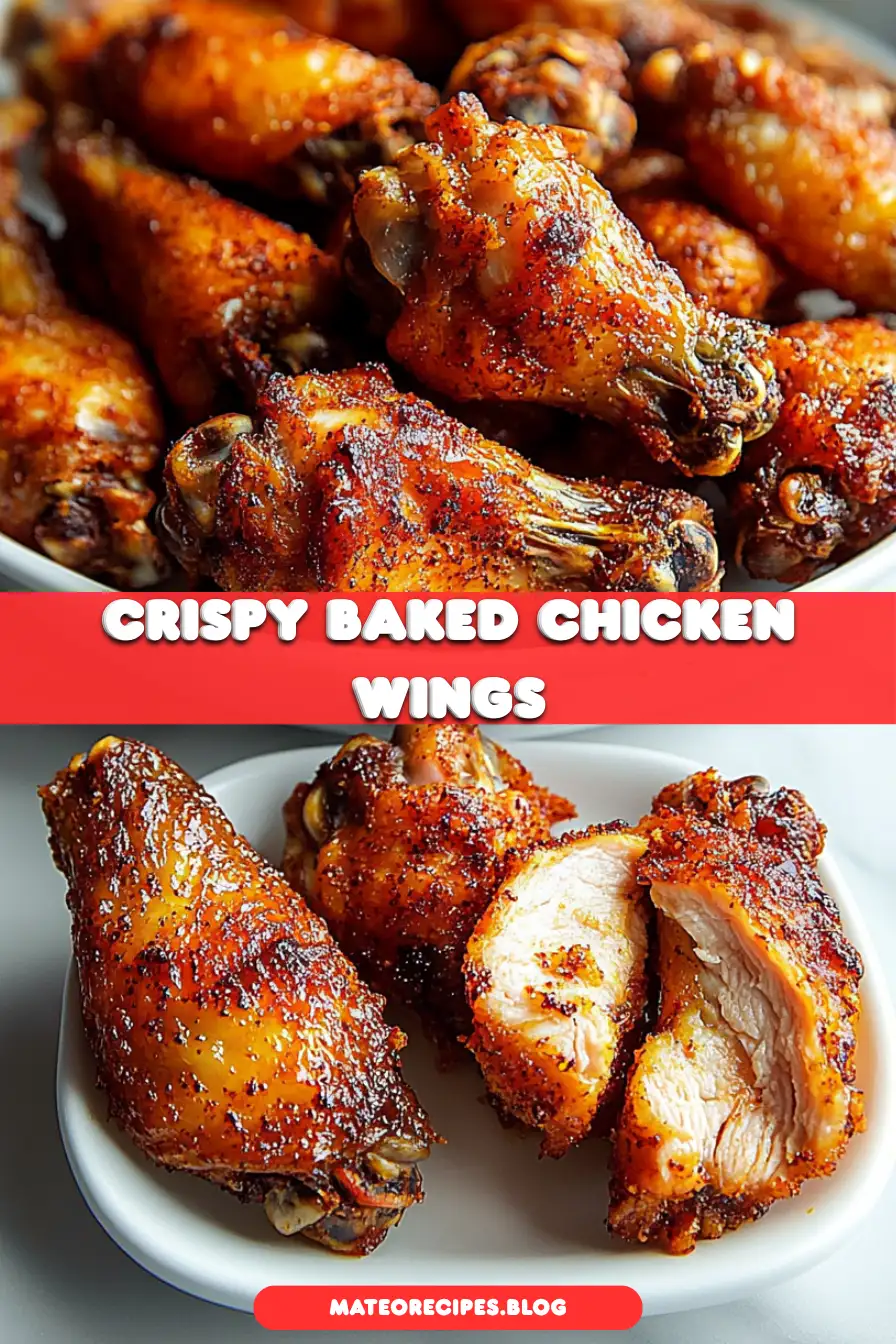 Crispy Baked Chicken Wings