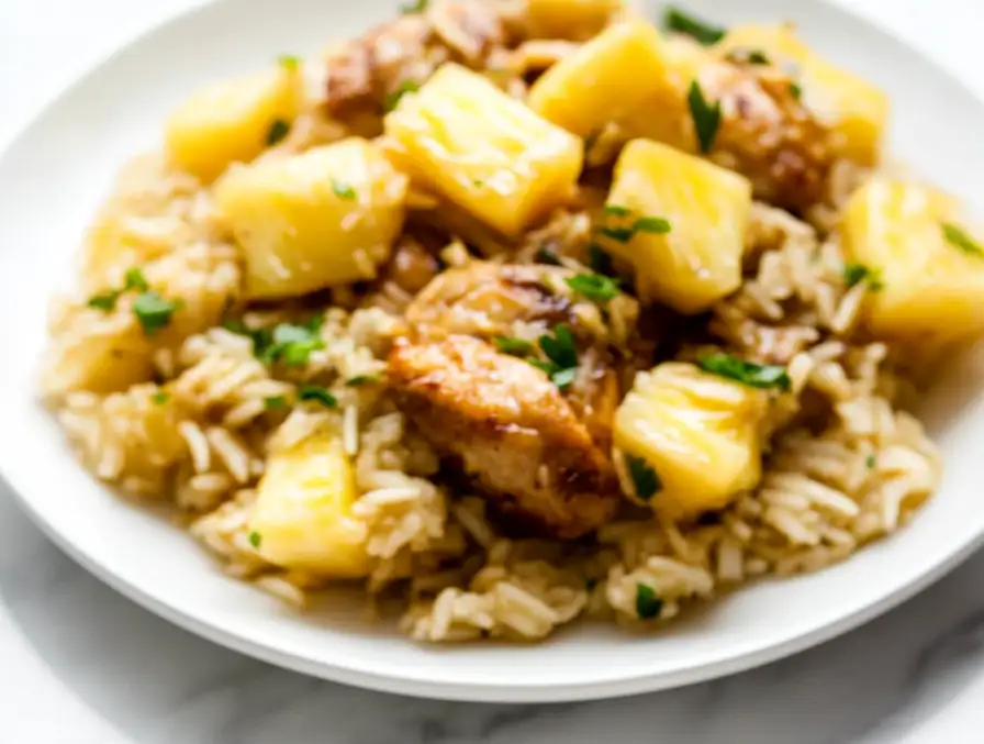Pineapple Chicken and Rice