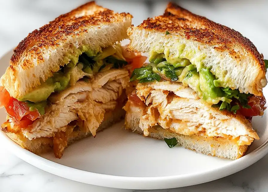 Loaded Chicken & Avocado Sandwich