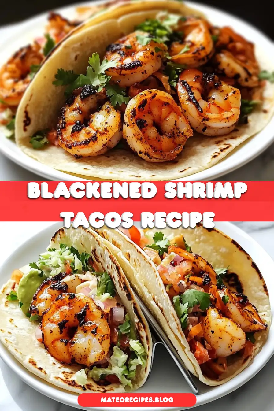Blackened Shrimp Tacos
