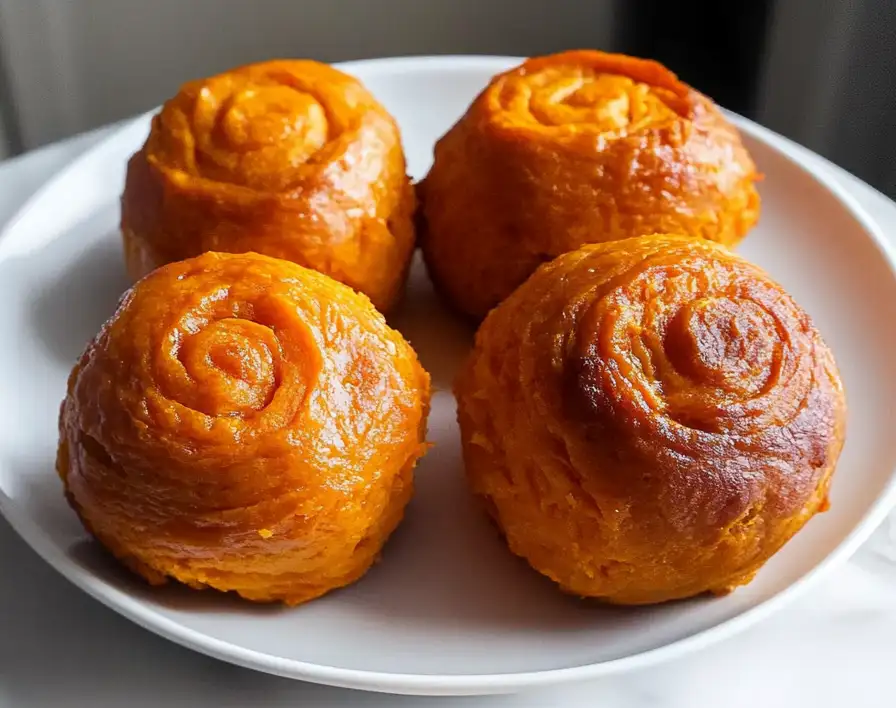2 Ingredient Sweet Potato Rolls