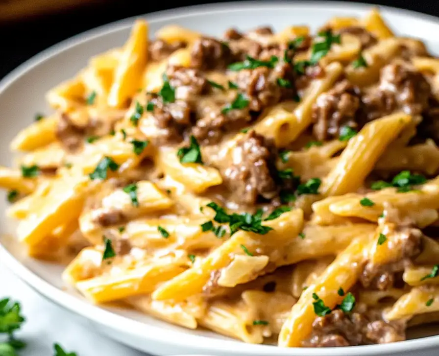 Creamy Beef Pasta
