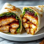 Honey Bbq Chicken Wraps
