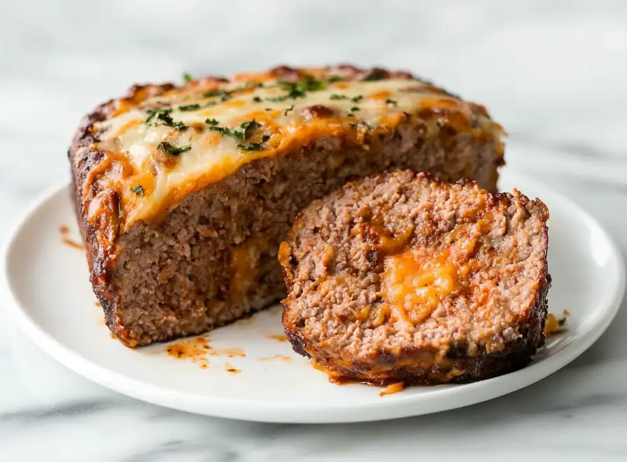 Philly Cheese Steak Meatloaf