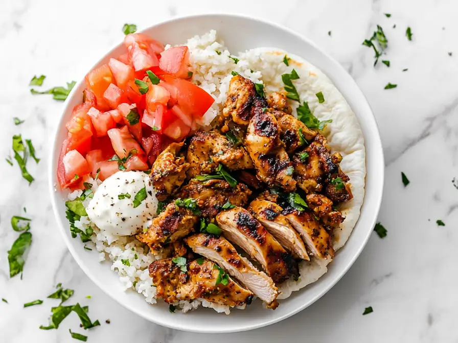 Chicken Gyro Bowls