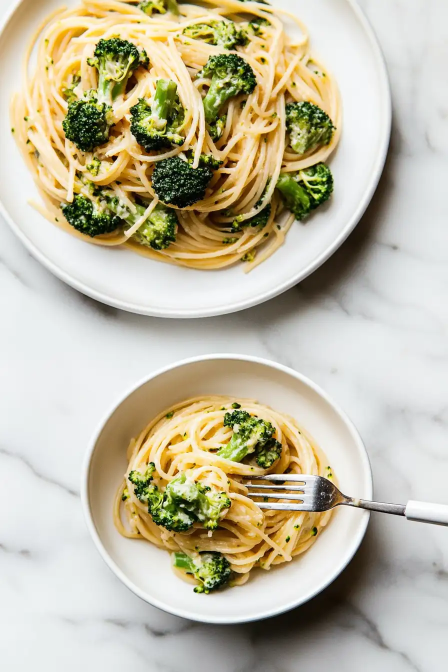 Light and Healthy Broccoli Pasta