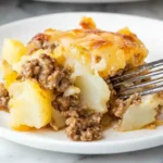 Easy 5-Ingredient Hamburger Potato Casserole