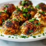 Chicken Kofta Garlic Yogurt Sauce