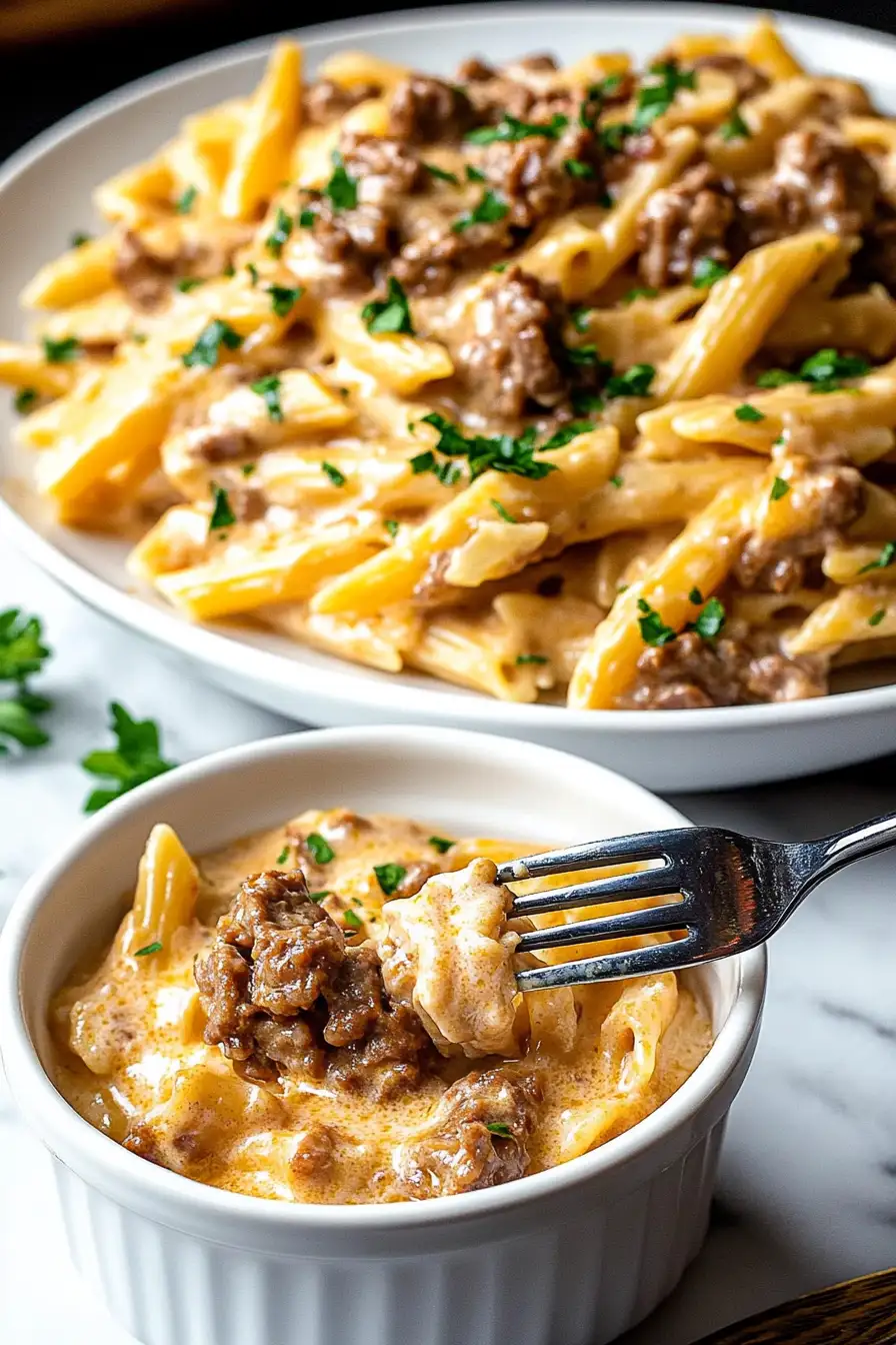 Creamy Beef Pasta