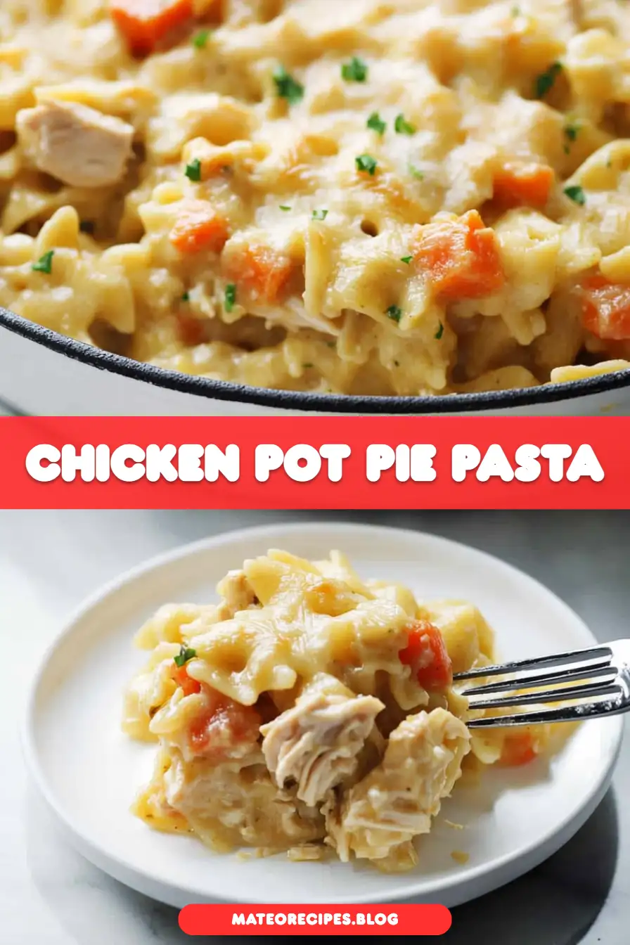 Quick Chicken Pot Pie Pasta