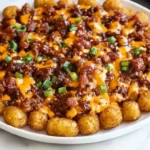 Loaded Cowboy BBQ Tater Tot Nachos