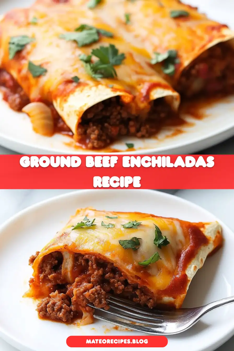 Ground Beef Enchiladas