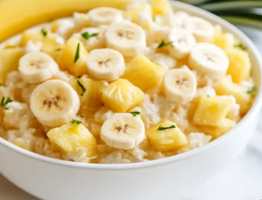 Banana Pineapple Fluff Salad