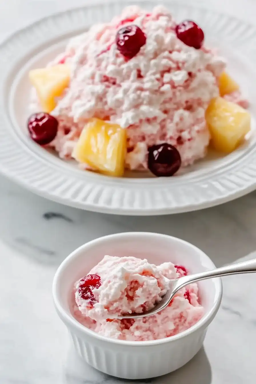 Cherry Pineapple Fluff 🍒🍍
