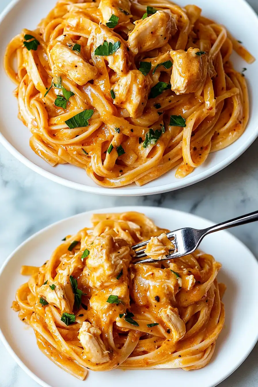 Cowboy Butter Chicken Linguine