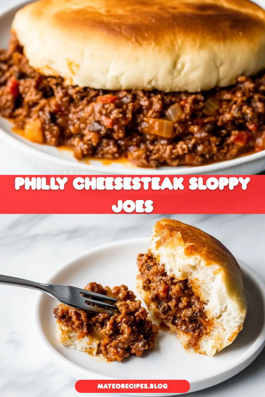 Gordon Ramsay Philly Cheesesteak Sloppy Joes (Ava-Style)