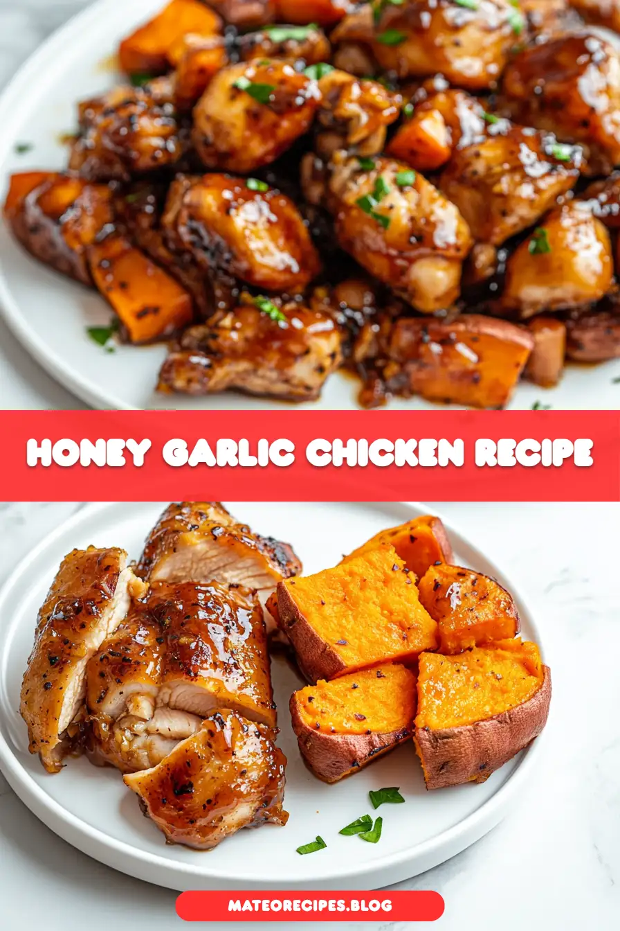 Discover the Best Honey Garlic Chicken and Sweet Potato Recipe for a Quick and Delicious Dinner