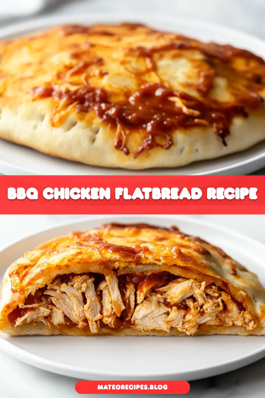 Easy BBQ Chicken Flatbread Recipe
