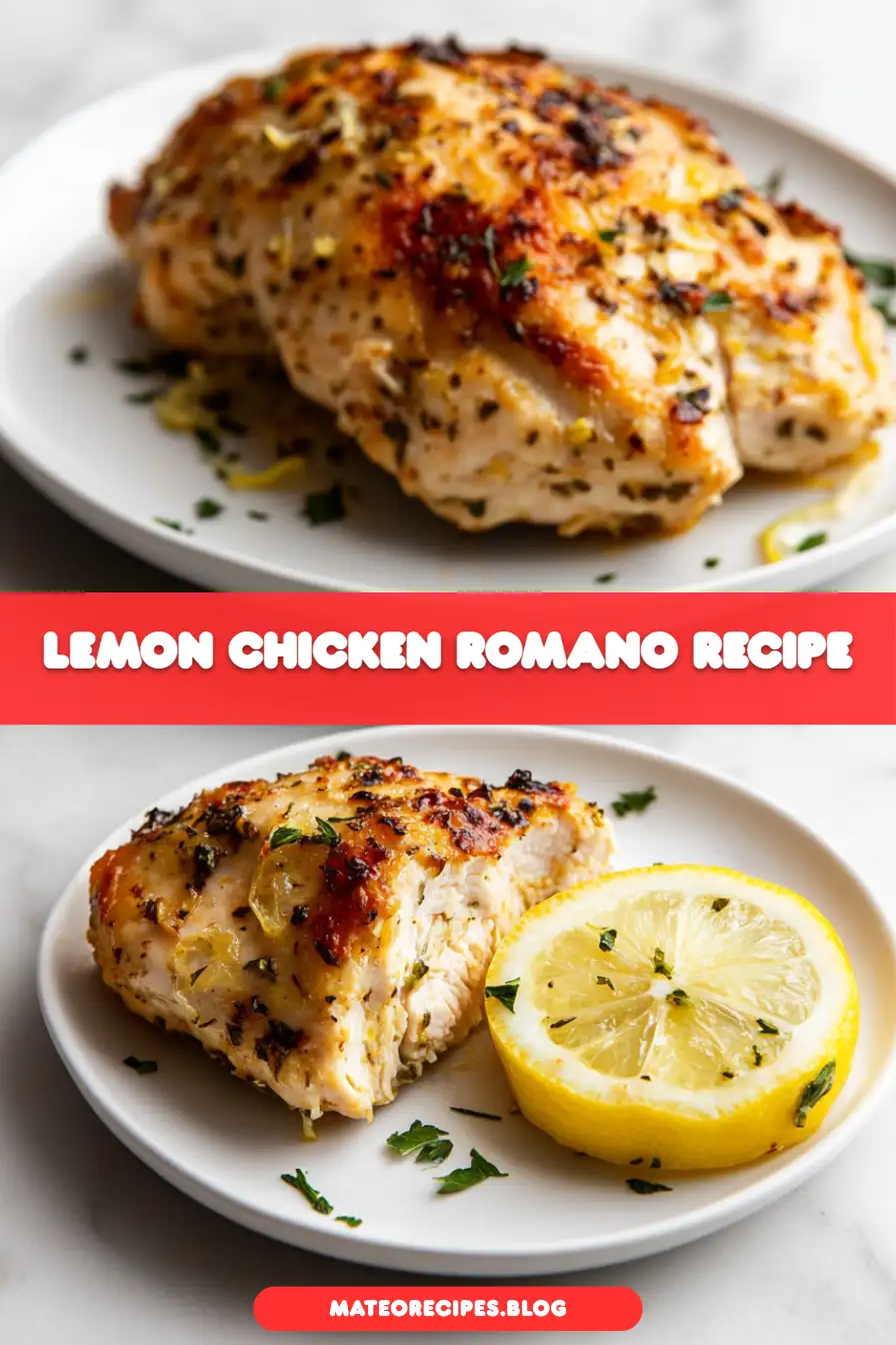 Lemon Chicken Romano: Crispy Delight for Cozy Dinners