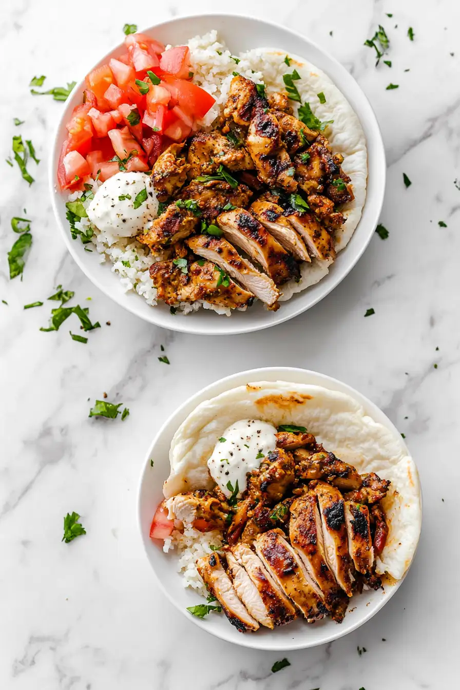 Chicken Gyro Bowls