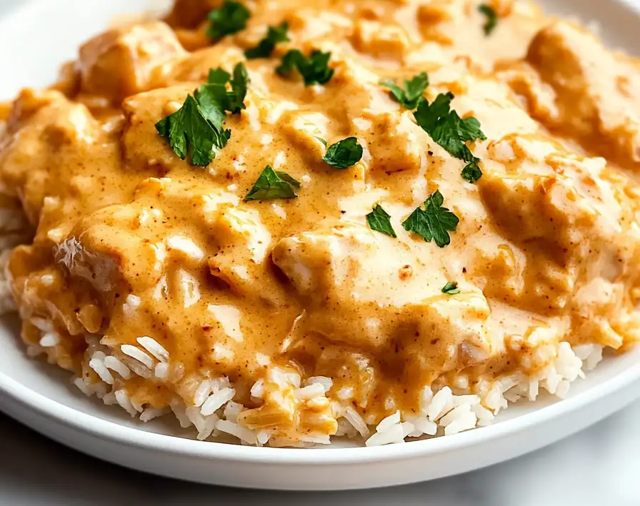 Creamy Smothered Chicken and Rice