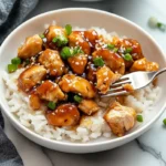 Honey Garlic Chicken Rice Bowls