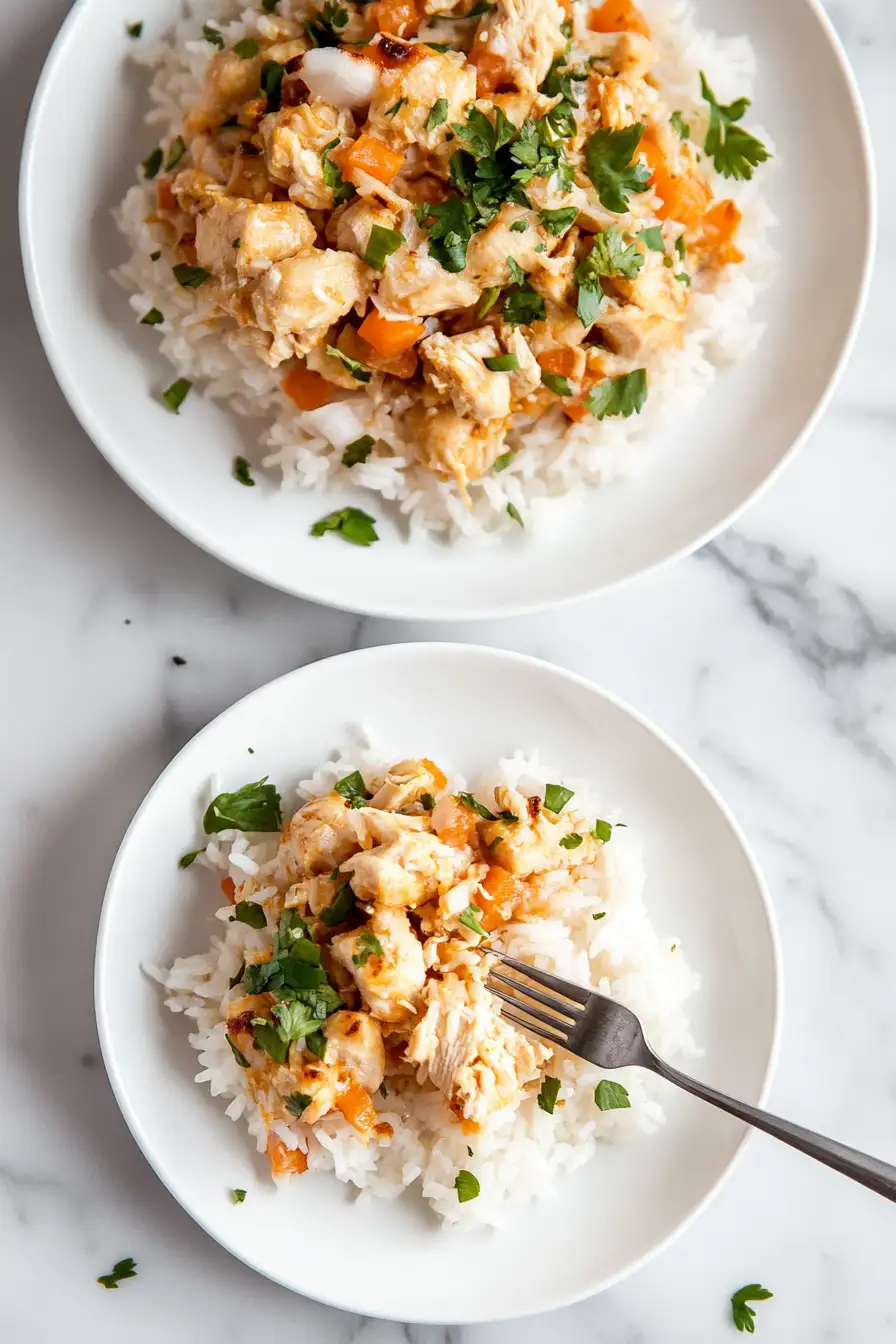 Coconut Chicken Rice Bowl: Creamy Comfort in Every Bite