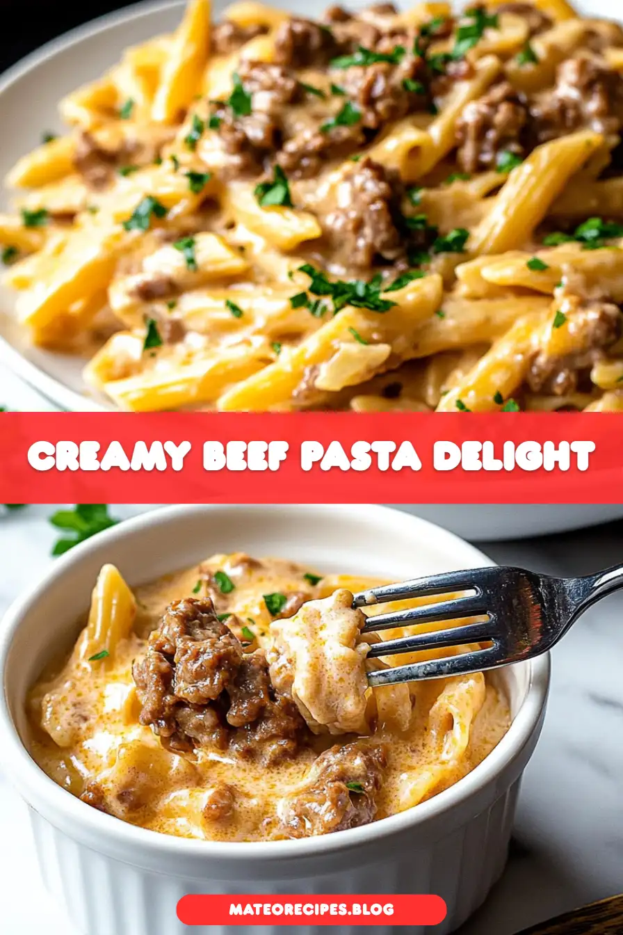 Creamy Beef Pasta