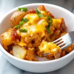 Cheesy Taco Potatoes