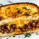 Ultimate Cheesy Ground Beef Melt