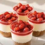 Strawberry Cheesecake Cups