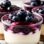 🫐 Blueberry Cheesecake Cups