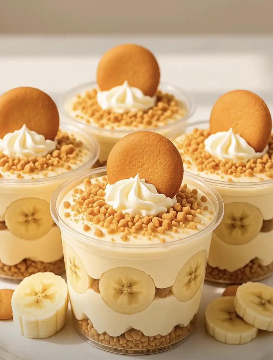Banana Pudding Cheesecake Cups