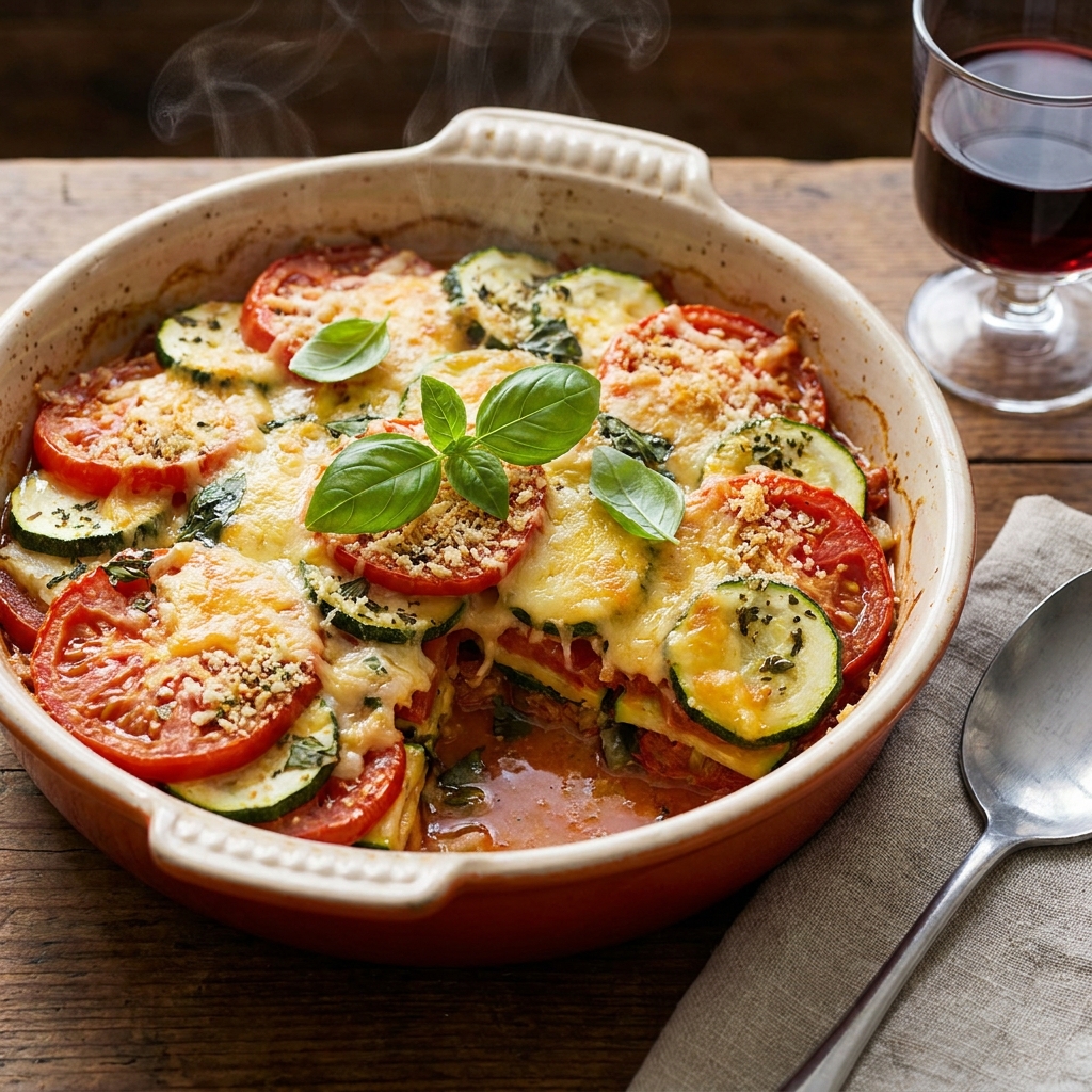 Tomato Zucchini Casserole