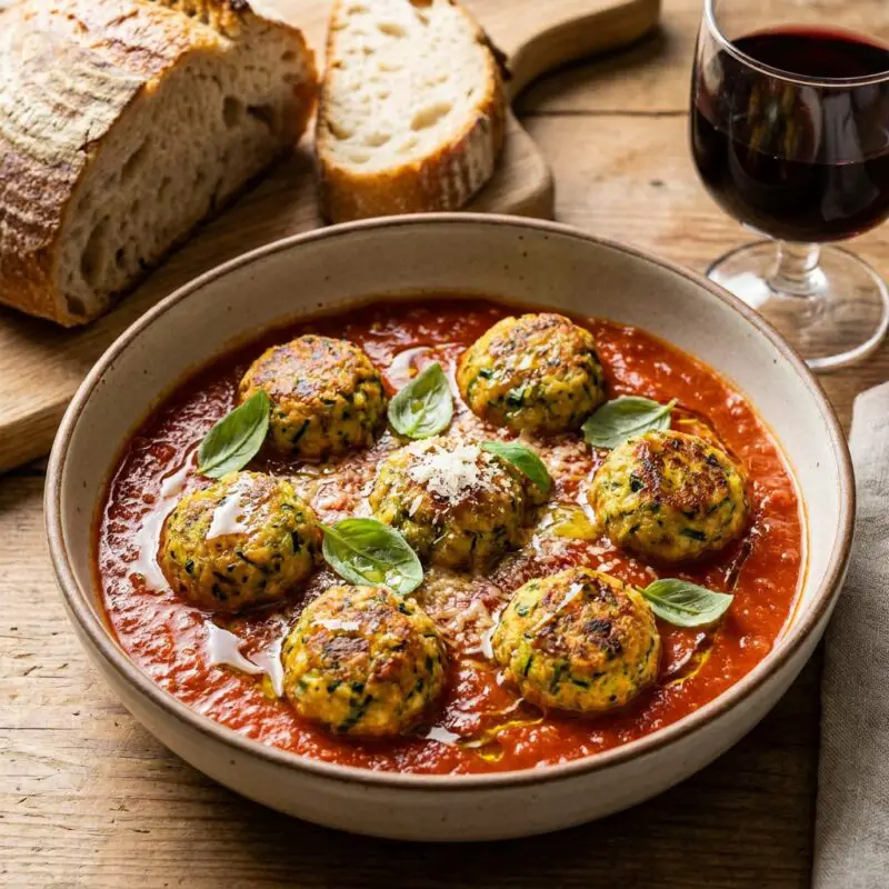 Zucchini Meatballs Recipe