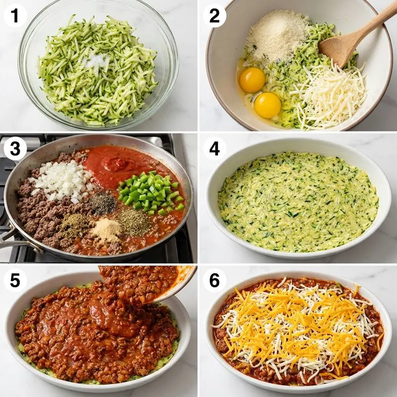 zucchini pizza casserole