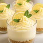 🍋 3-Ingredient Lemon Cheesecake Cups