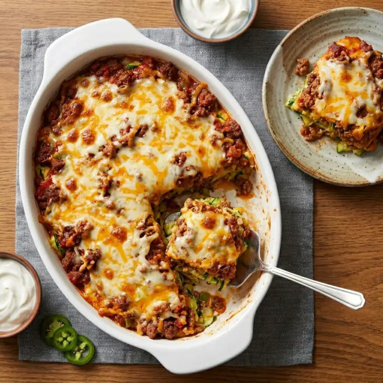 zucchini pizza casserole
