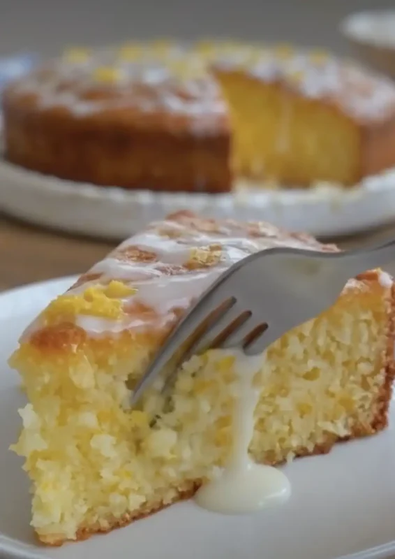 Flourless Lemon Greek Yogurt Cake