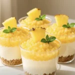 Pineapple Cheesecake Cups