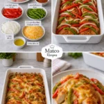 Cheesy Baked Fajita Chicken