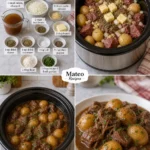 SLOW COOKER BEEF & LITTLE POTATOES