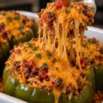 Cheesy Taco Stuffed Peppers