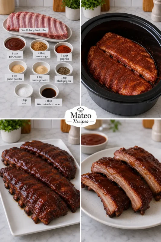 Crockpot BBQ Ribs