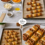 Cheese & Pretzel Skewers