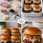BBQ Ham & Swiss Burger