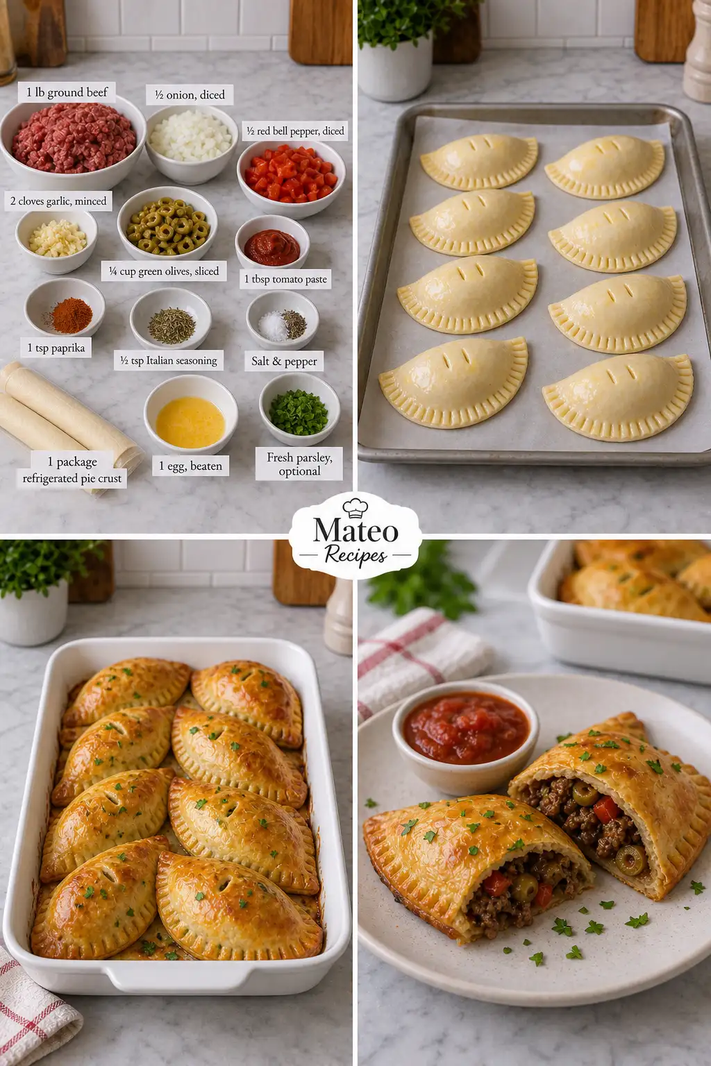 Easy Beef Hand Pies
